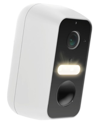 Telecamera A Batteria Isiwi Wireless Fri+ 5Mpx Bullet Fissa Per Esterno Ir Led E  Showcolor Audio Bi