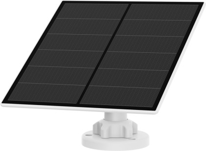 Isiwi Pannello Solare Solar3  Isw-Pls3  Per Alimentazione Telecamera  Con Attacco Type-C