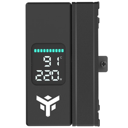 Itek Dissipatore Ad Aria Icy-4Hat - Skt  Universale, 180W Tdp, 4 Heatpipe, 12Cm Argb Fan, Temp. Disp