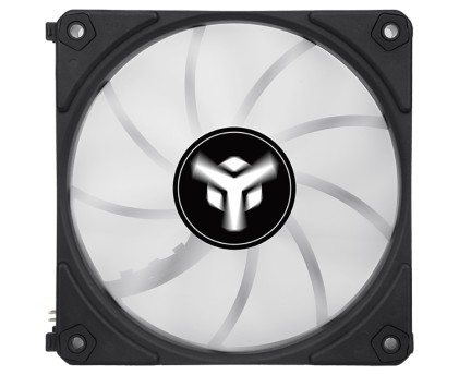 Itek Kit 3X Ventola Per Case Uw12 Black - 12Cm, Argb  Sync 5V 3Pin, 4Pin Pwm, Senza Fili