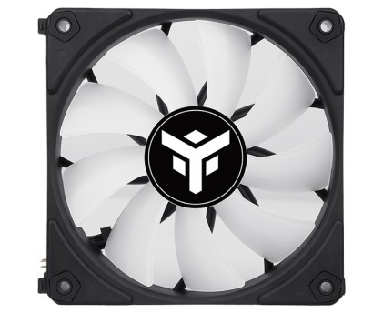 Itek Kit 3X Ventola Per Case Uw12 Black - 12Cm, Argb  Sync 5V 3Pin, 4Pin Pwm, Senza Fili