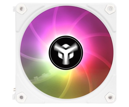 Itek Kit 3X Ventola Per Case Uw12 White - 12Cm,  Argb Sync 5V 3Pin, 4Pin Pwm, Senza Fili