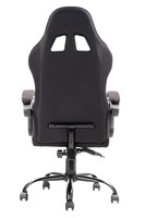 itek Gaming Chair RHOMBUS FF10 - Tessuto, Doppio Cuscino,  Schienale Reclinabile, Nero Nero