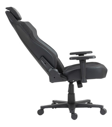 itek Gaming Chair SHUTTLE PM66 - PVC e Tessuto- Braccioli 3D- Nero Nero