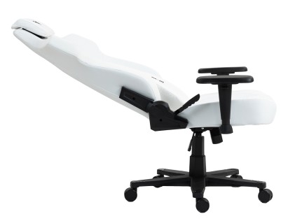 itek Gaming Chair SHUTTLE PM66 - PVC e Tessuto- Braccioli 3D- Bianco Nero