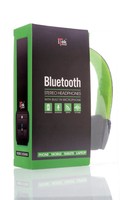 Itek Cuffie Stereo Bluetooth 4.0 Con Microfono - Nero Verde