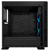 Itek Case Lunar19 Middle Tower Atx, 2Xusb2 1Xusb3, 3X12 Rgb Fan Front Con Telecomando Pannello Frontale Trasparente In Vetro Temperato