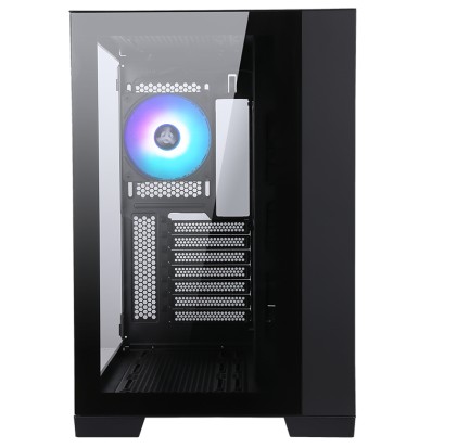 Itek Case Dark Cave - Gaming Tower, Atx, 4X12Cm Argb Fan, 2Xusb3, Type-C, Side  Front Panel Temp Gl
