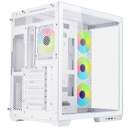 Itek Case Dark Cave Aku - Gaming  Tower, Atx, 4X12Cm Argb Fan, Usb3, Type-C, Temp Glass Side   Fron