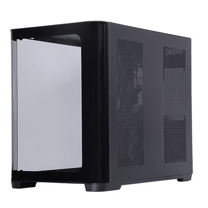 Itek Case Dark Cave Curved, Gaming Tower, Atx, 4X12Cm  Argb Fan, 2Xusb3, Type-C, Curved Temp Glass S