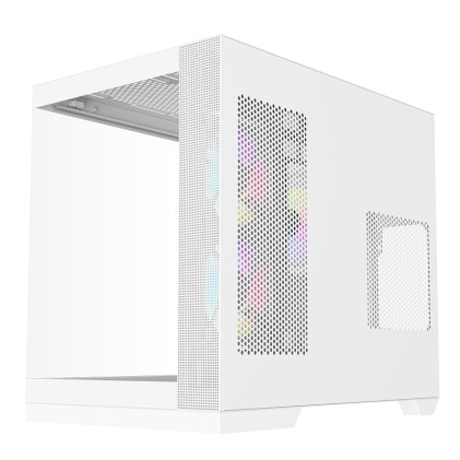 Itek Case Dark Cave Ds, Gaming Tower, Atx, 3X12Cm Argb Fan, 2Xusb3, Type-C, Side  Front Panel Temp