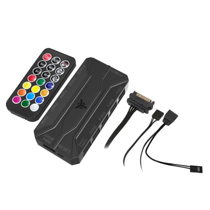 Itek Case Netron Curved Gaming  Tower Atx 3X12Cm Argb Fan 2Xusb3 Type-C Temp Glass Side  Front Pan