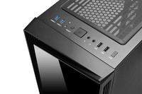 Itek Case Gaming Optoix Mid-Tower 2Xusb 3.0, 3X120Mm Rgb Fan Front, Side And Front Panel Temp. Glass