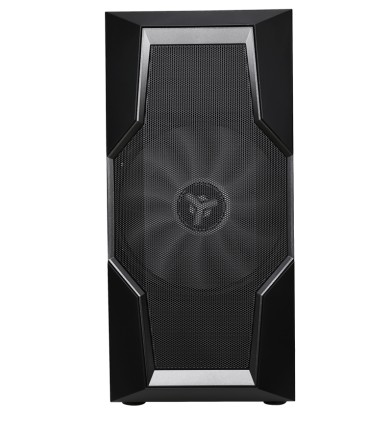 Itek Case Oxygen - Gaming Middle Tower, 20Cm  12Cm Argb  Fan, Usb3, Side Panel Temp Glass