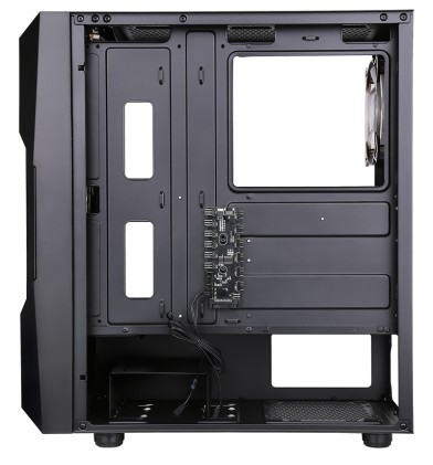 Itek Case Oxygen - Gaming Middle Tower, 20Cm  12Cm Argb  Fan, Usb3, Side Panel Temp Glass