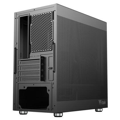 Itek Case Promesh 35B, Gaming Office Mini Tower Matx, Type-C, 2Xusb3, 3 Lati Mesh
