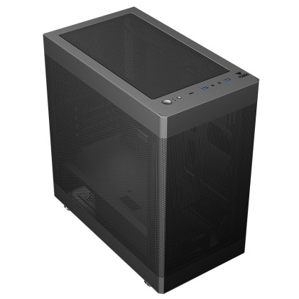 Itek Case Promesh 35B, Gaming Office Mini Tower Matx, Type-C, 2Xusb3, 3 Lati Mesh