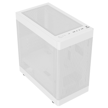 Itek Case Promesh 35B, Gaming Office Mini Tower Matx, Type-C, 2Xusb3, 3 Lati Mesh, White
