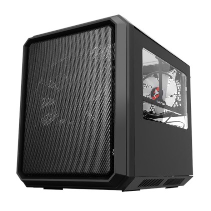 Itek Case Qbo 8, Evo, Micro Atx, Usb3, 200Mm Argb Fan, 120Mm Fan, Card Reader, 3 Finestre Trasp