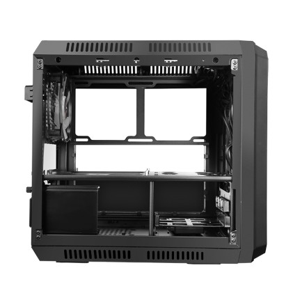 Itek Case Qbo 8, Evo, Micro Atx, Usb3, 200Mm Argb Fan, 120Mm Fan, Card Reader, 3 Finestre Trasp