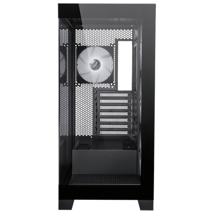 Itek Case Showbui 45B - Gaming  Tower, Atx, 4X12Cm Argb Fan,  2Xusb3, Type-C, Side  Front  Panel Te
