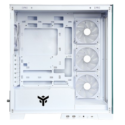 Itek Case Showbui 45W - Gaming  Tower, Atx, 4X12Cm Argb Fan,  2Xusb3, Type-C, Side  Front  Panel Te