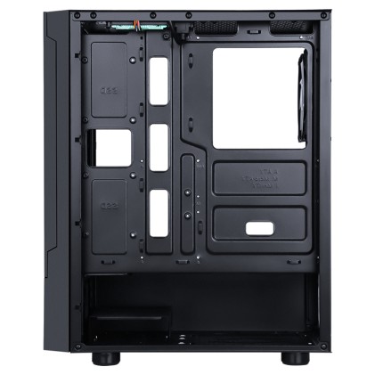 Itek Case Siisbe 3.0 - Gaming Middle Tower, 3X12Cm Argb Fan, Usb3, Side Panel Temp Glass With Hinge