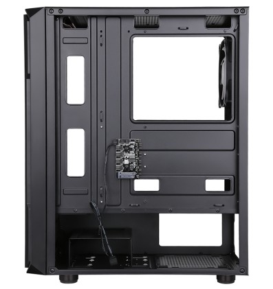 Case Itek Six Triangle Gaming Middle Tower, 4x12cm ARGB fan, USB3, Side Panel Temp Glass - CONFEZIONE APERTA