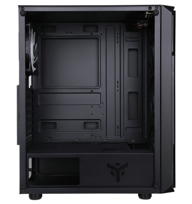 Case Itek Six Triangle Gaming Middle Tower, 4x12cm ARGB fan, USB3, Side Panel Temp Glass - CONFEZIONE APERTA