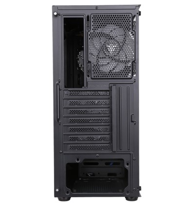 Case Itek Six Triangle Gaming Middle Tower, 4x12cm ARGB fan, USB3, Side Panel Temp Glass - CONFEZIONE APERTA