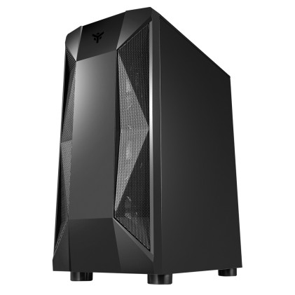Itek Case The Rock Evo - Gaming Middle Tower, Usb3, 12Cm Argb Fan, Side Panel Temp Glass