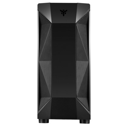 Itek Case The Rock Evo - Gaming Middle Tower, Usb3, 12Cm Argb Fan, Side Panel Temp Glass
