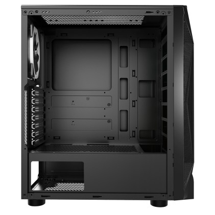 Itek Case The Rock Evo - Gaming Middle Tower, Usb3, 12Cm Argb Fan, Side Panel Temp Glass