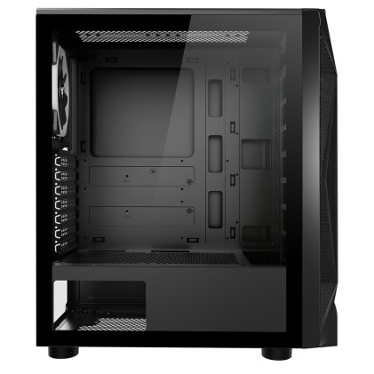 Itek Case The Rock Evo - Gaming Middle Tower, Usb3, 12Cm Argb Fan, Side Panel Temp Glass