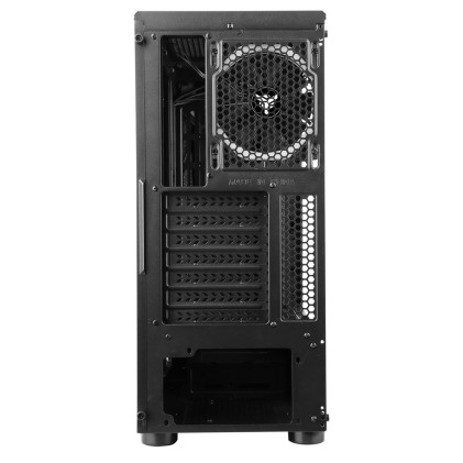 Itek Case The Rock Evo - Gaming Middle Tower, Usb3, 12Cm Argb Fan, Side Panel Temp Glass