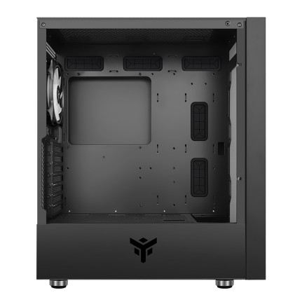 Itek Case Vertibra H210 - Gaming Middle Tower, 4X12Cm Argb Fan, 2Xusb3, Side Panel Temp Glass