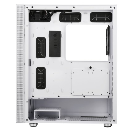 Itek Case Vertibra S210W - Gaming Middle Tower, 12Cm Argb Fan, 2Xusb3, Side Panel Temp Glass, White