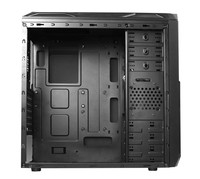 Case ZEERO - Gaming Middle Tower USB3 12cm red fan 0.65mm