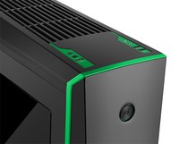 Itek Case Origin Gaming Mid Tower, Usb3, 2X12Cm Led  Fan, Window, Black Green