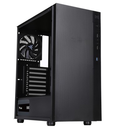 Itek Case Sylent Middle Tower, Psu 500W 80+ Eff, 2Xusb3, 3X12Cm Fan, Rivest Fonoassorbente