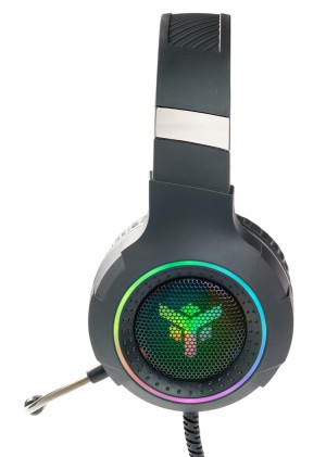 Itek Cuffie Gaming Per Pc E Console, 7 Colori Led Piu Rgb, Usb, Virtuale Con Vibro, Contr.Volume