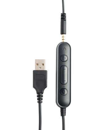 Itek Cuffia Con Microfono Usb,  Jack 3.5Mm, Cont. Volume, Alta Qualita Audio