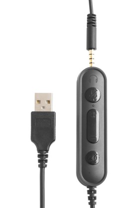 Itek Cuffia Con Microfono H362, Usb, Jack 3.5Mm, Cont. Volume, Altaqualita Audio