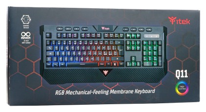 Itek Tastiera Gaming, Membrana, Rgb, Multimediale