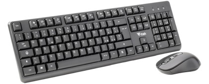 Itek Tastiera  + Mouse  Dec W01  Wireless  2.4G  Mouse  Ottico  1600Dpi  Tastiera Membrana  105 Tast