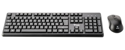 Itek Tastiera  + Mouse  Dec W01  Wireless  2.4G  Mouse  Ottico  1600Dpi  Tastiera Membrana  105 Tast