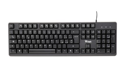 Itek Tastiera Dgt C01  Usb  105 Tasti , Cavo 1.5M