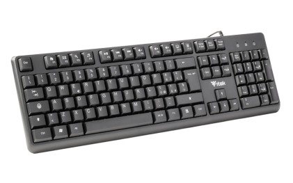 Itek Tastiera Dgt C01  Usb  105 Tasti , Cavo 1.5M