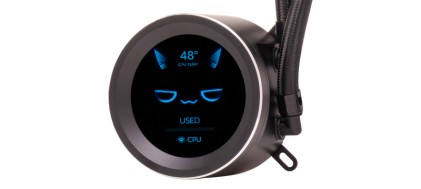 Itek Dissipatore A Liquido Arctic Sphere Lcd 240 - 240Mm Skt Universale Pwm Fan Lcd 2.8 Con Softw