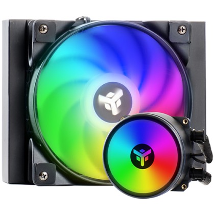 Itek Dissipatore A Liquido Evoliq 120 Argb -  120Mm, Skt Universale, Pwm, Argb Tramite Controller O